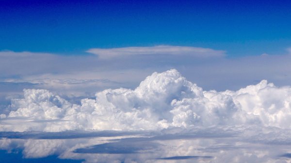 Небо Кучевые облака