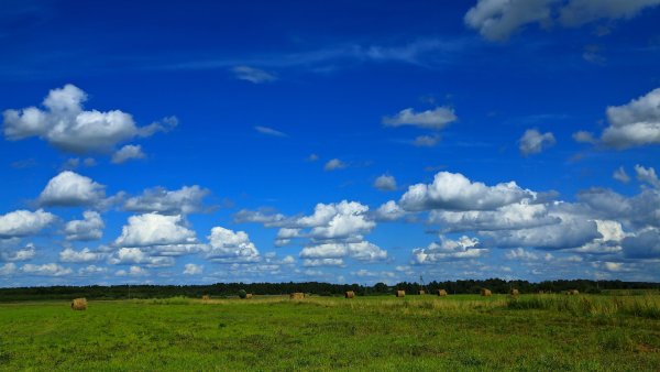 Россия пейзаж небо