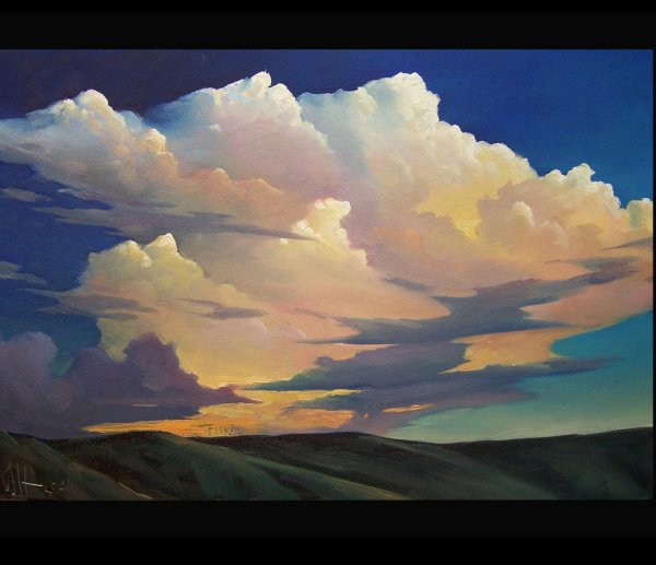 Небо акрилом