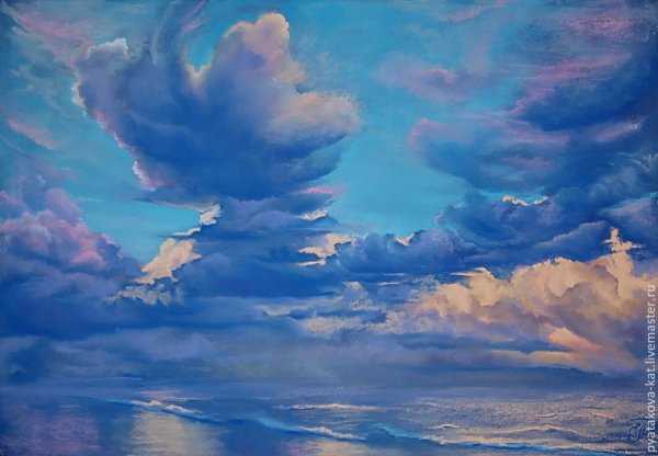 Небо пастелью