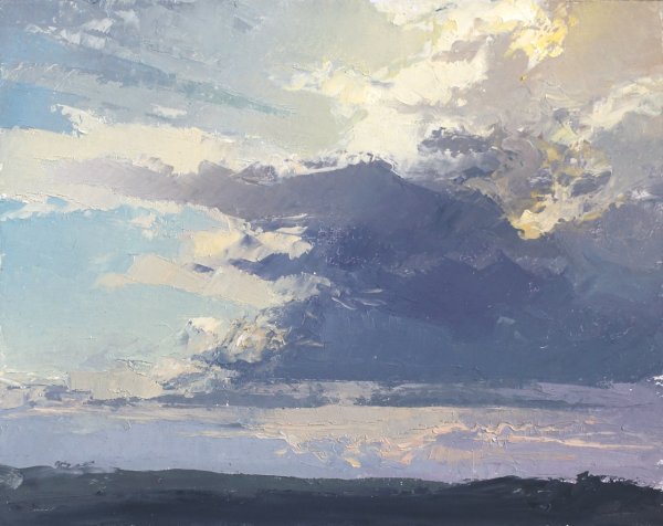 Художник Владимир Туричев. Небо