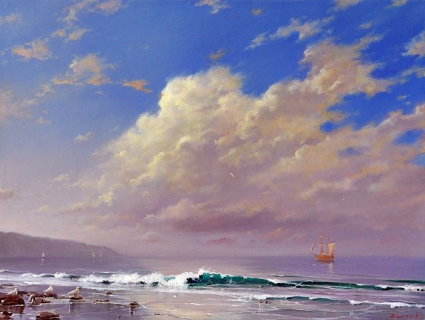 Георгий Дмитриев маринист картины