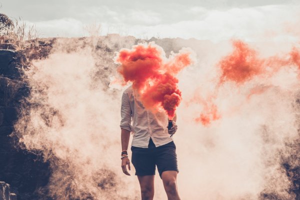 Дым бомбим фото