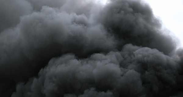 Плотный дым