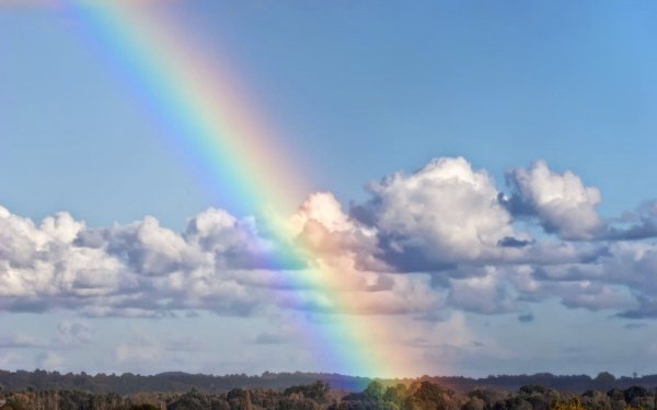 Несколько радуг на небе