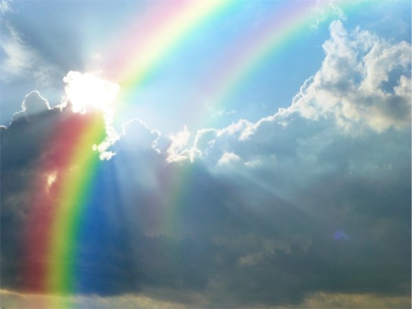 Радуга в небе