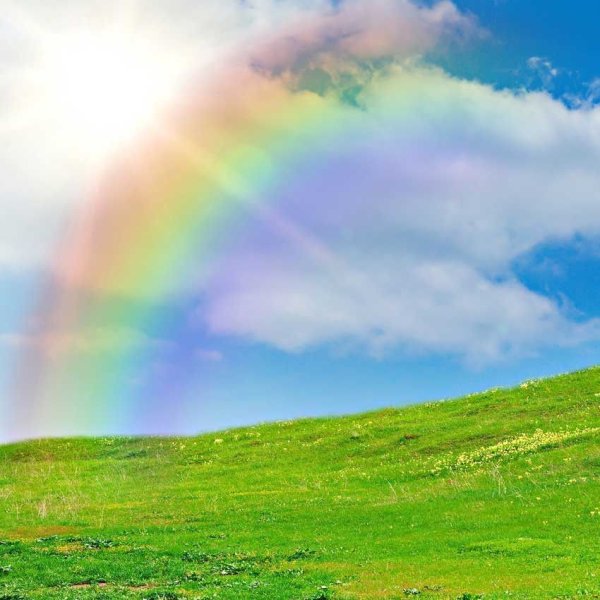 Радужное небо