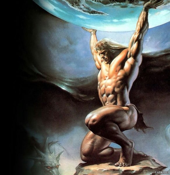 Атлант мифология