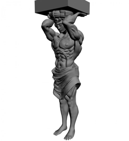 Древнегреческие Титан Атлант