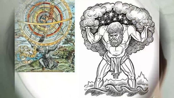 Титан атлас мифология