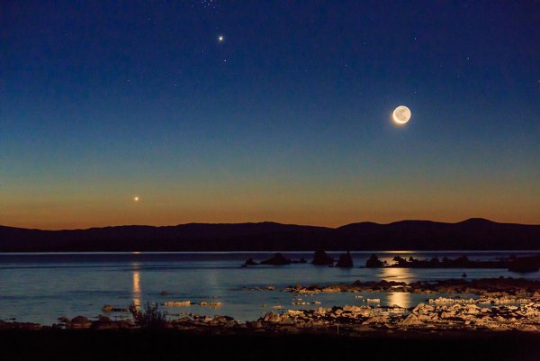 Венера невооруженным глазом