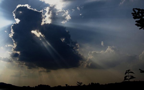 Облака разверзлись