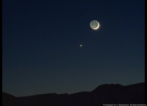 Луна Марс Венера