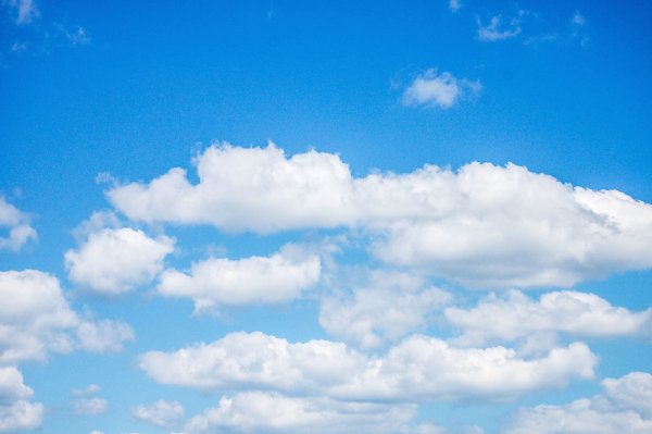 Голубое небо