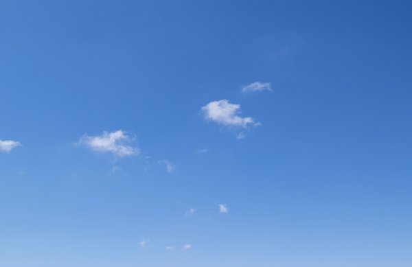 Чистое небо без облаков