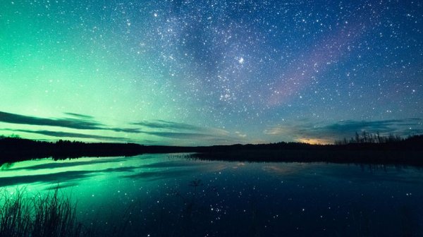 Звездное небо Изумрудное