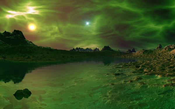 Инопланетные пейзажи