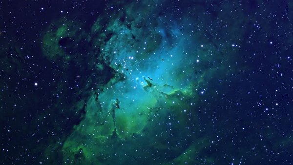 Бирюзовый космос