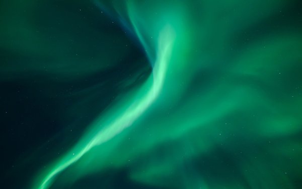 Изумрудное Северное сияние