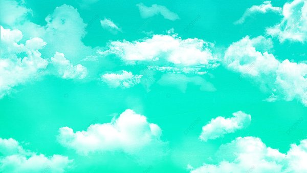 Бирюзовое небо