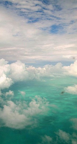 Бирюзовый пейзаж