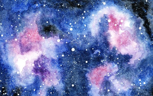 Синий фон космос