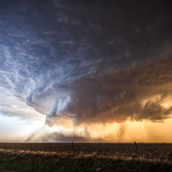 Штат Канзас природа Торнадо
