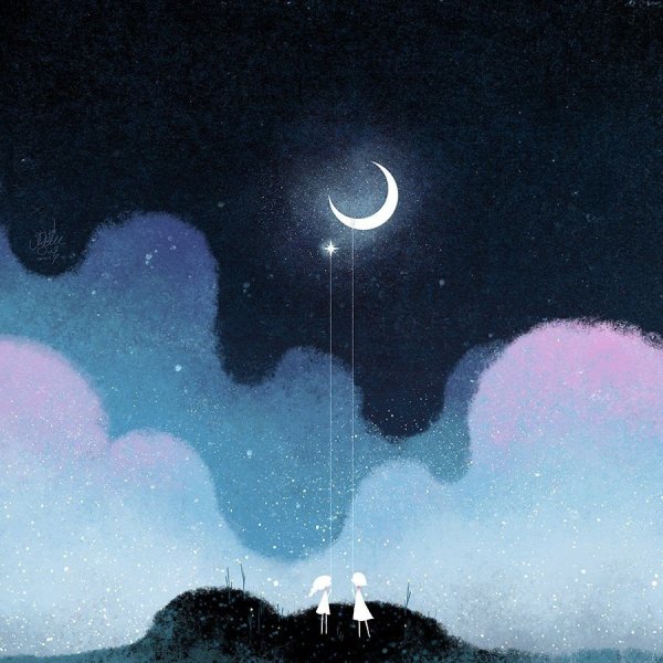 Рисунок ночного неба