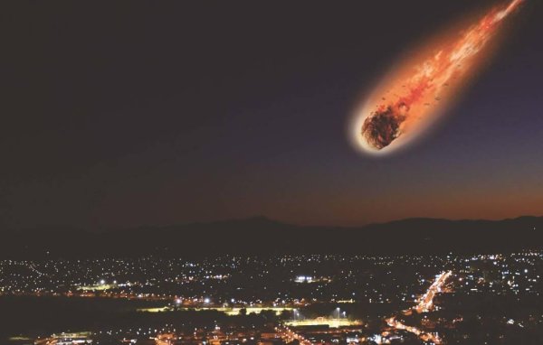 Падающий метеорит