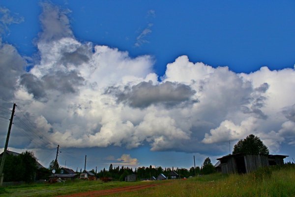 Небо над деревней