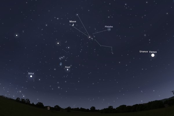 Звезда Мафусаил в созвездии весы