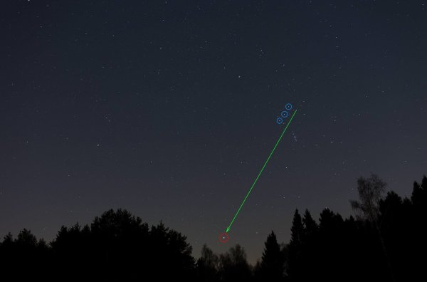 Звезда каникула Сириус