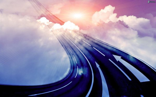 Тропинка Сказочная на белом фоне