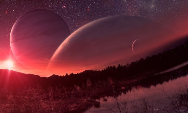 Космический пейзаж