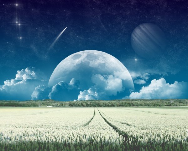 Пейзаж космоса