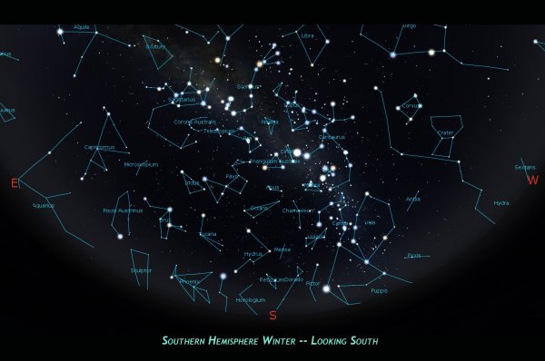 Звезды созвездия Пегаса и Андромеды