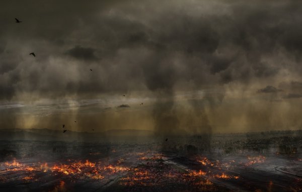 Небо в огне