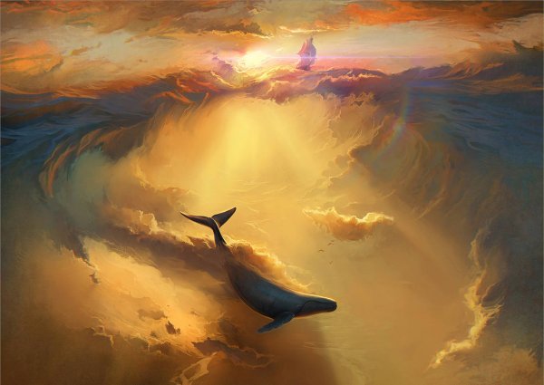 Небесный кит Геншин