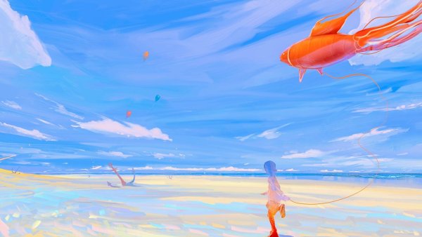 Полет в облаках