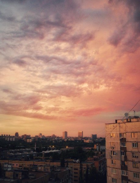 Небо город