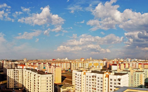 Панорама города