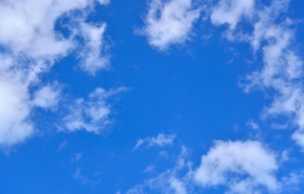 Голубое небо