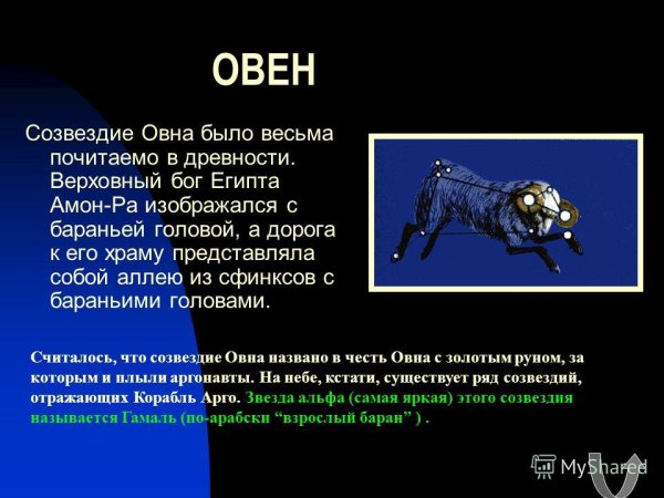 Созвездие овна