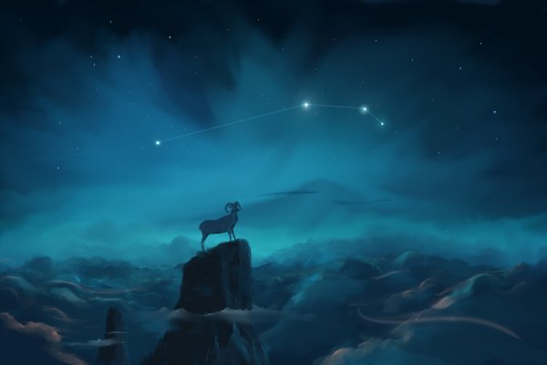 Фон знак зодиака Овен