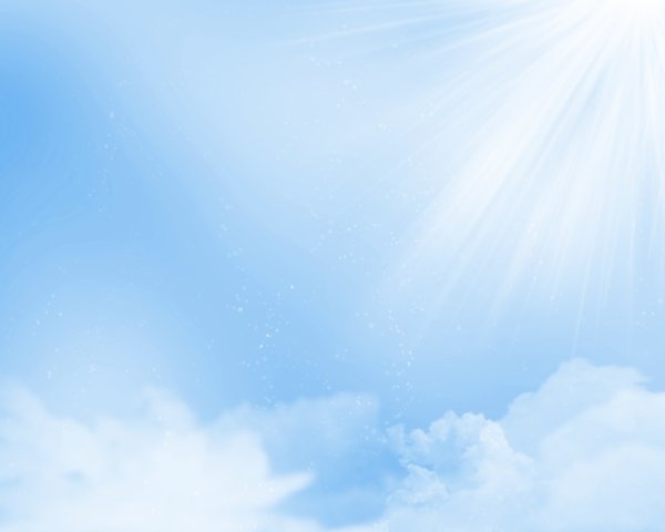 Фон для презентации небо