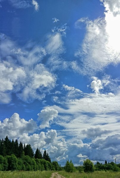 Небесный фон