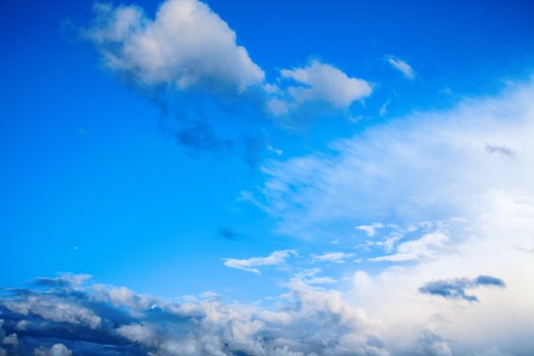 Чистое солнечное небо