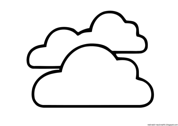 Раскраска небо