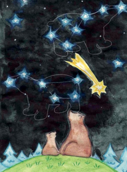 Медвежонок и звездное небо