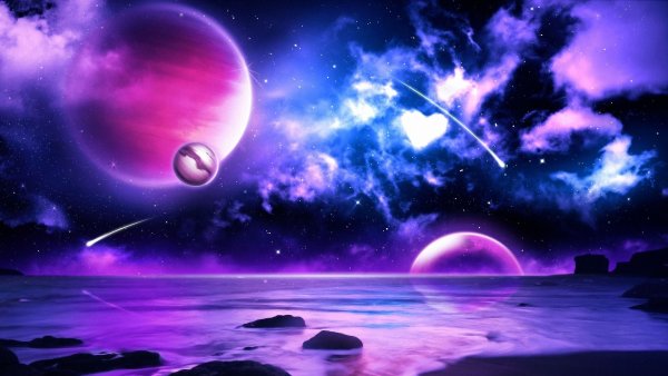 Фантастические пейзажи